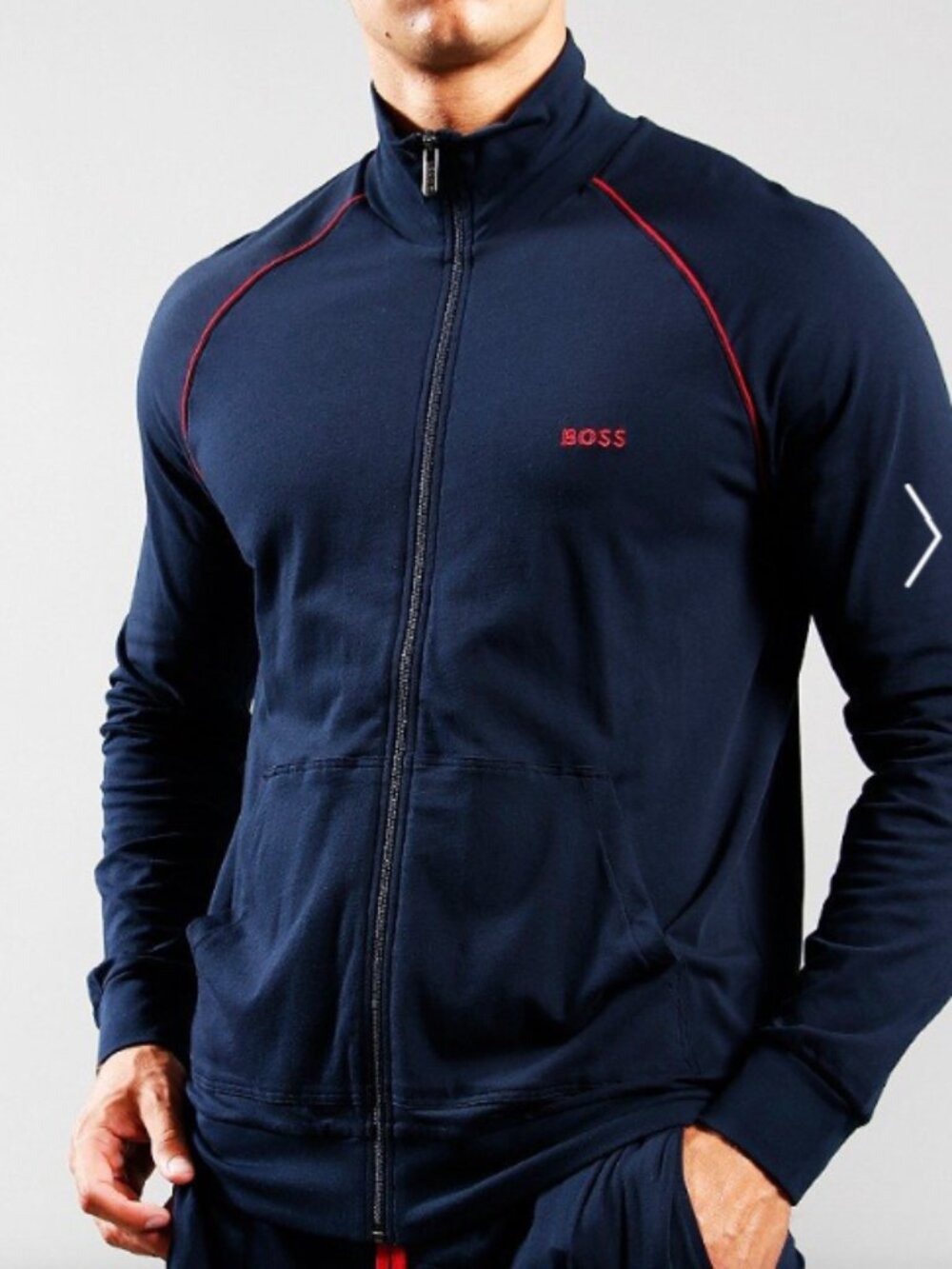 BOSS Mix & Match Zip Sweat Jacket